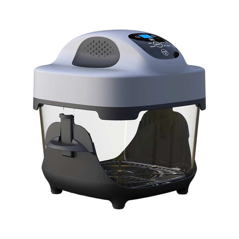 Friteuse à air compacte en verre 4 en 1